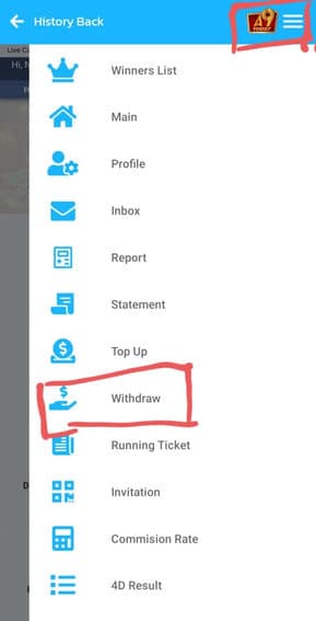 A9play ewallet withdrawal guide — step 2